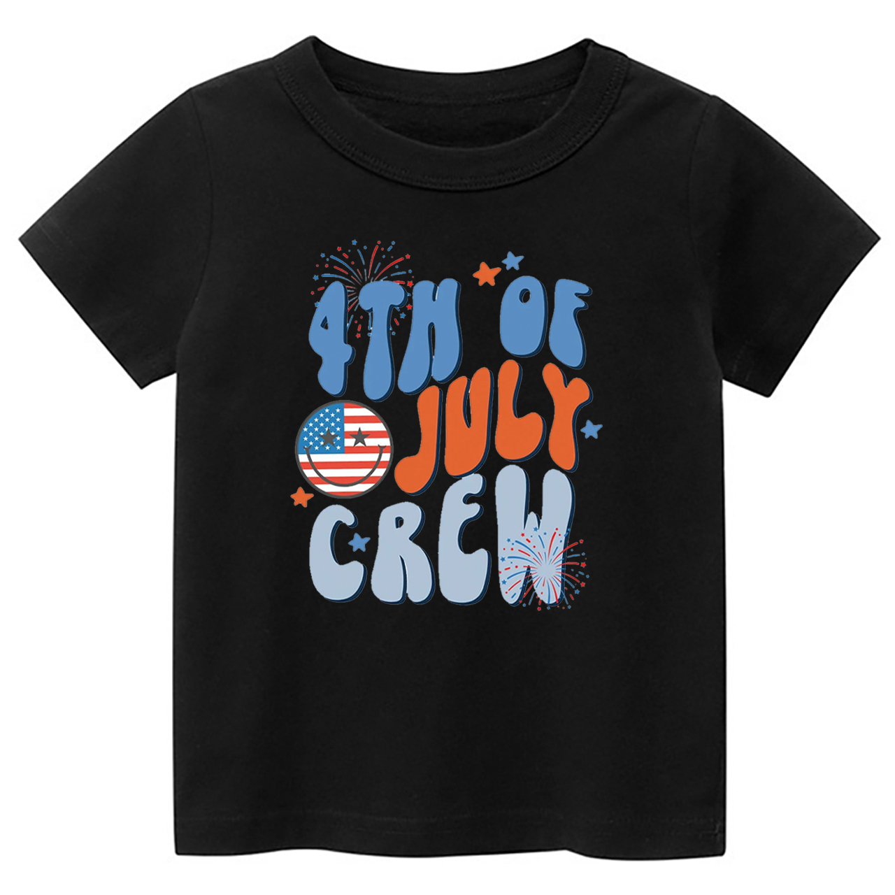 Groovy 4th of July Crew Toddler Tees