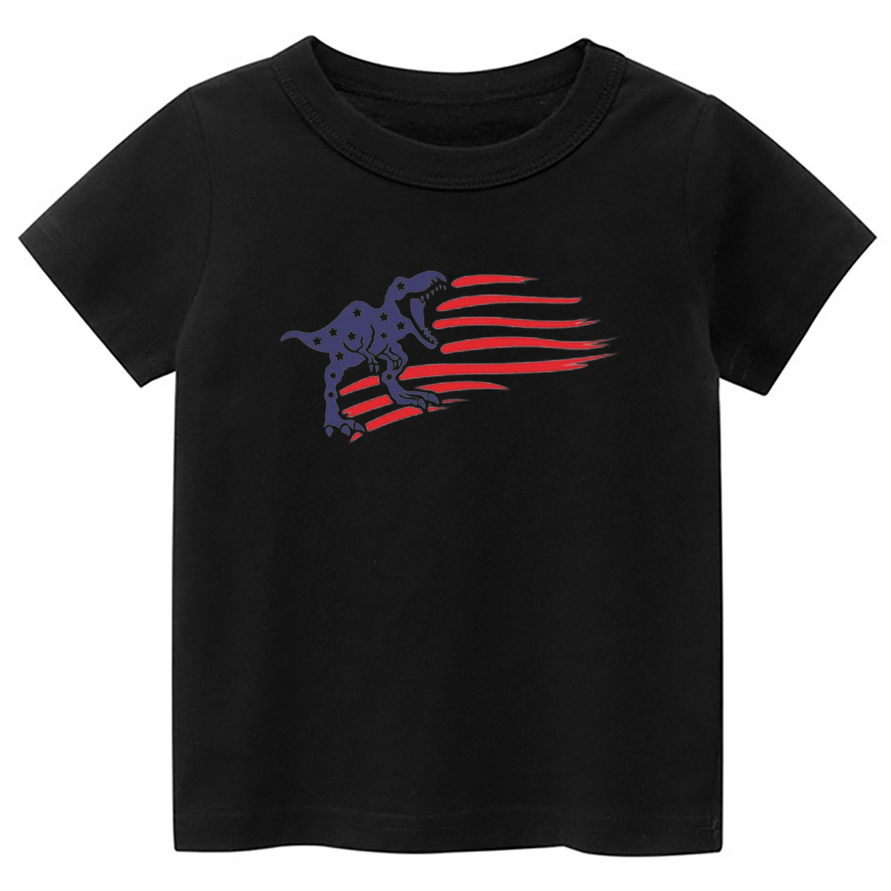 Patriotic Dinosaur Toddler Tees