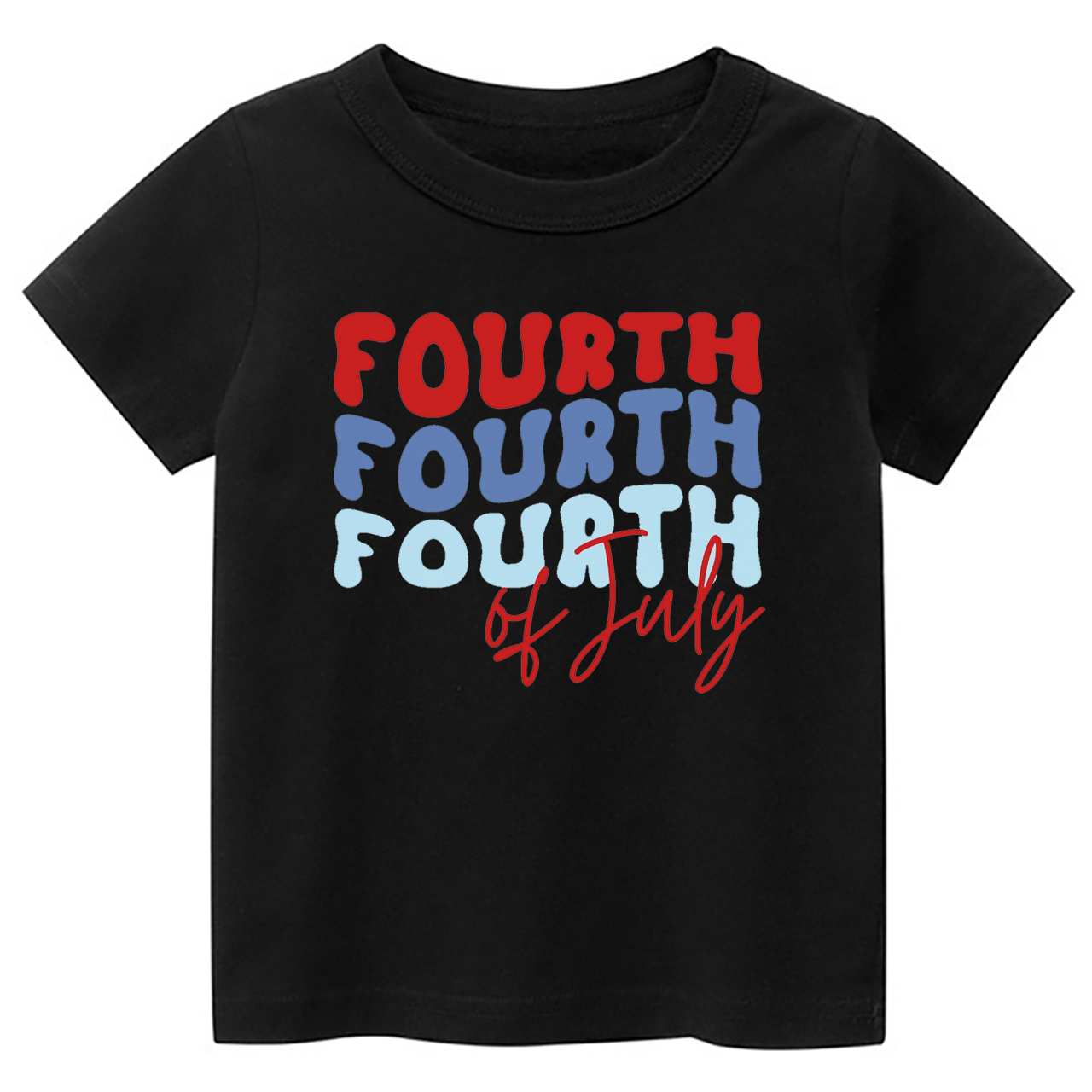 Groovy America 4th Of July Toddler Tees