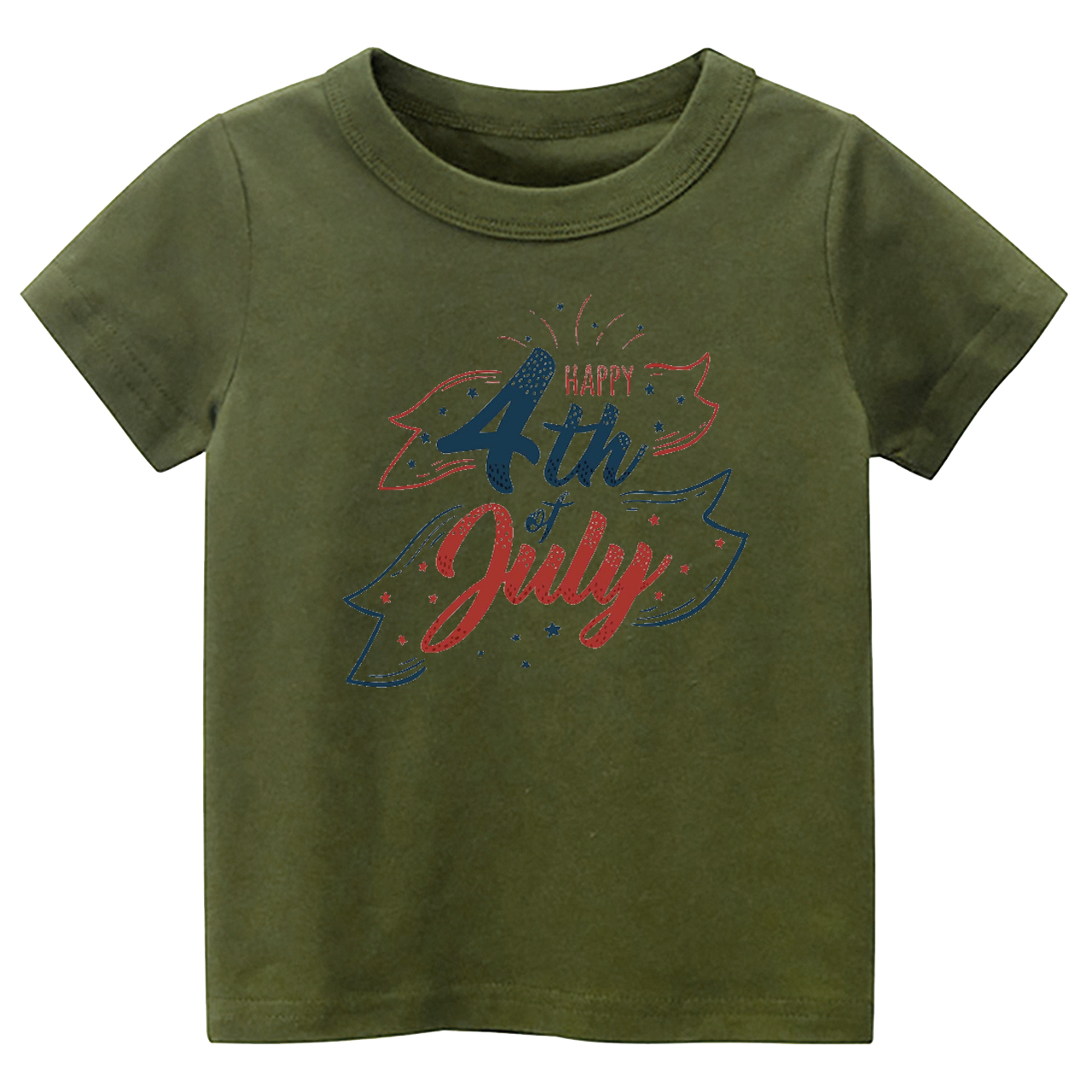 Happy 4th Of July Day Toddler Tees