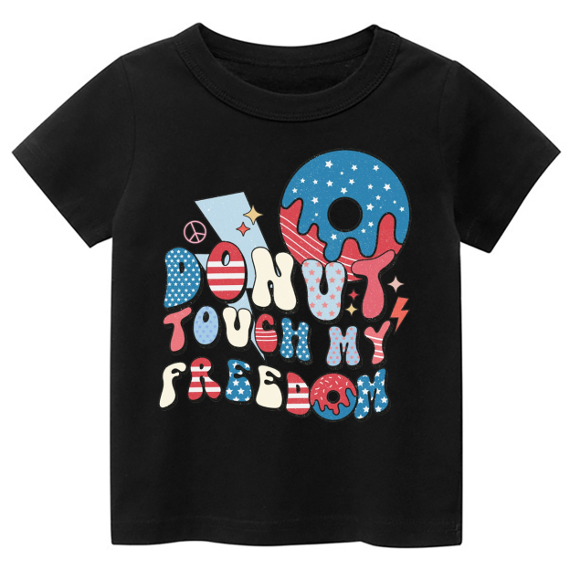 Donut Touch My Freedom Toddler Tee