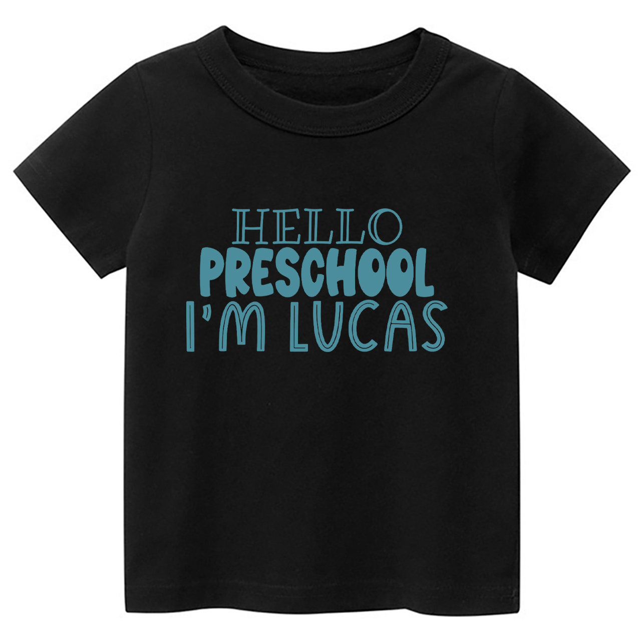 Personalized Hello Preschool Back To School Toddler Shirts