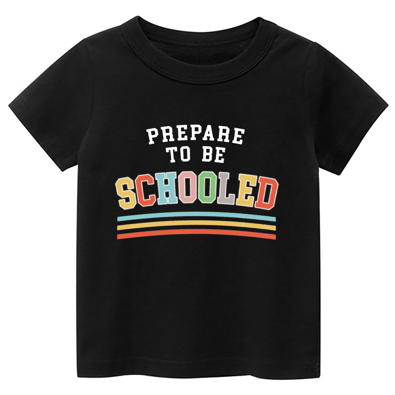 Prepare To Be Schooled Back To School Toddler Shirts