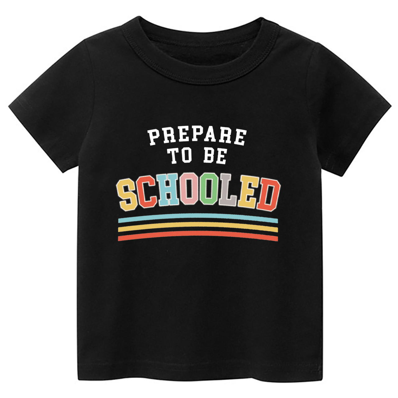 Prepare To Be Schooled Back To School Toddler Shirts