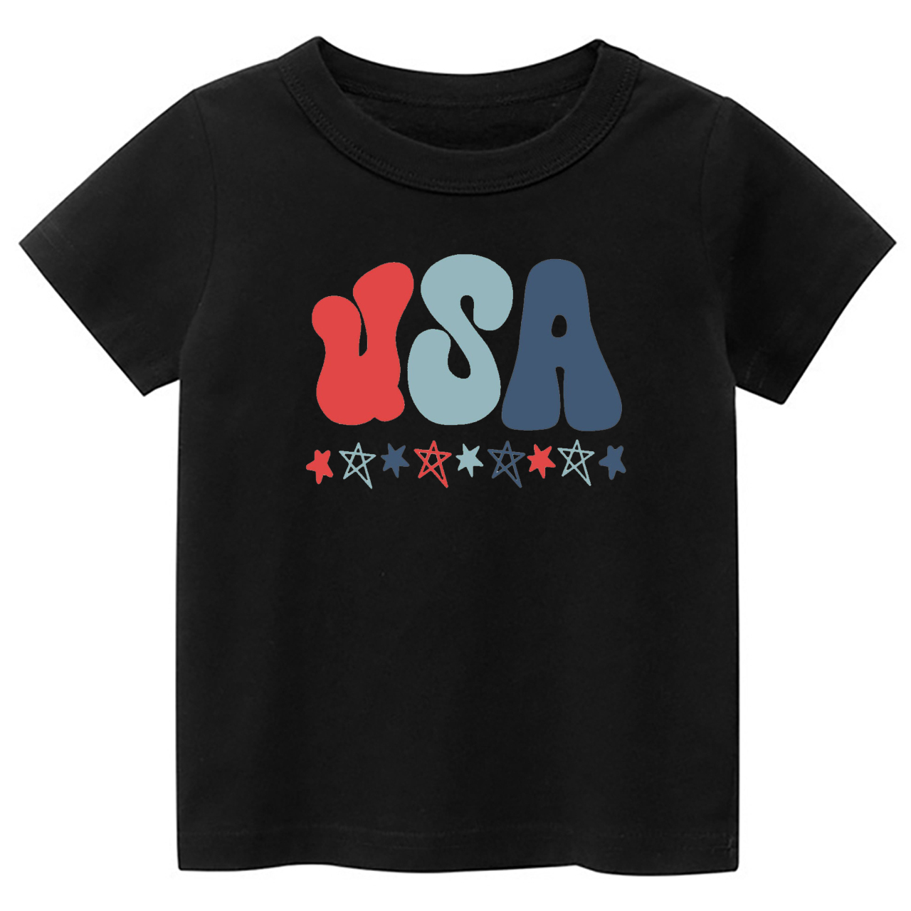 USA Stars Independence Day Toddler Shirt