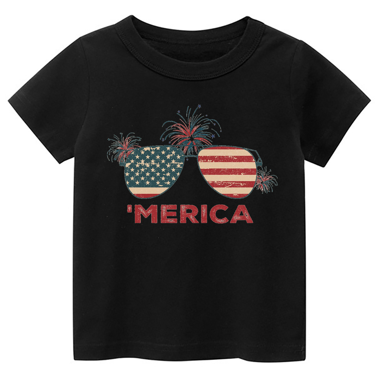 Fourth Of July 'Merica Toddler Shirt