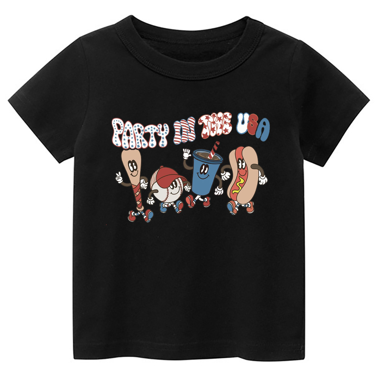 Retro Party In the USA Toddler Shirt
