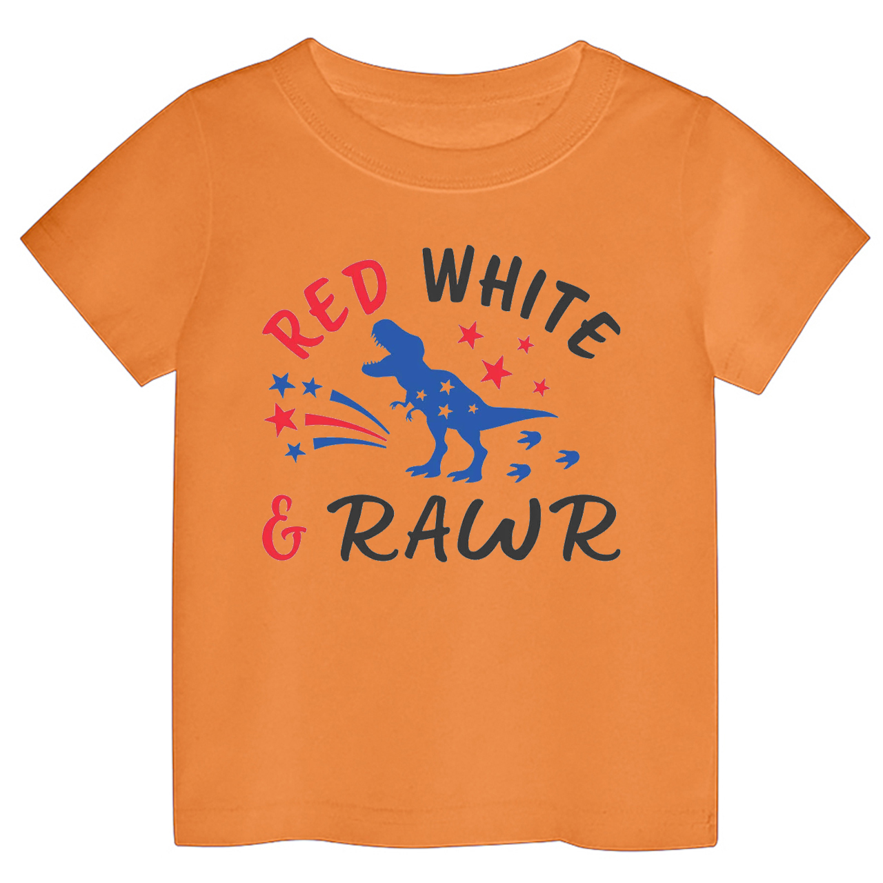 Red White And Rawr Toddler Shirt