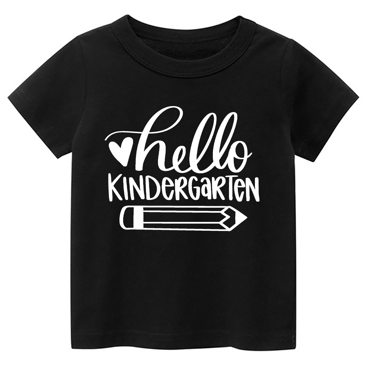 Hello Kindergarten Pencil For Students Retro Shirt