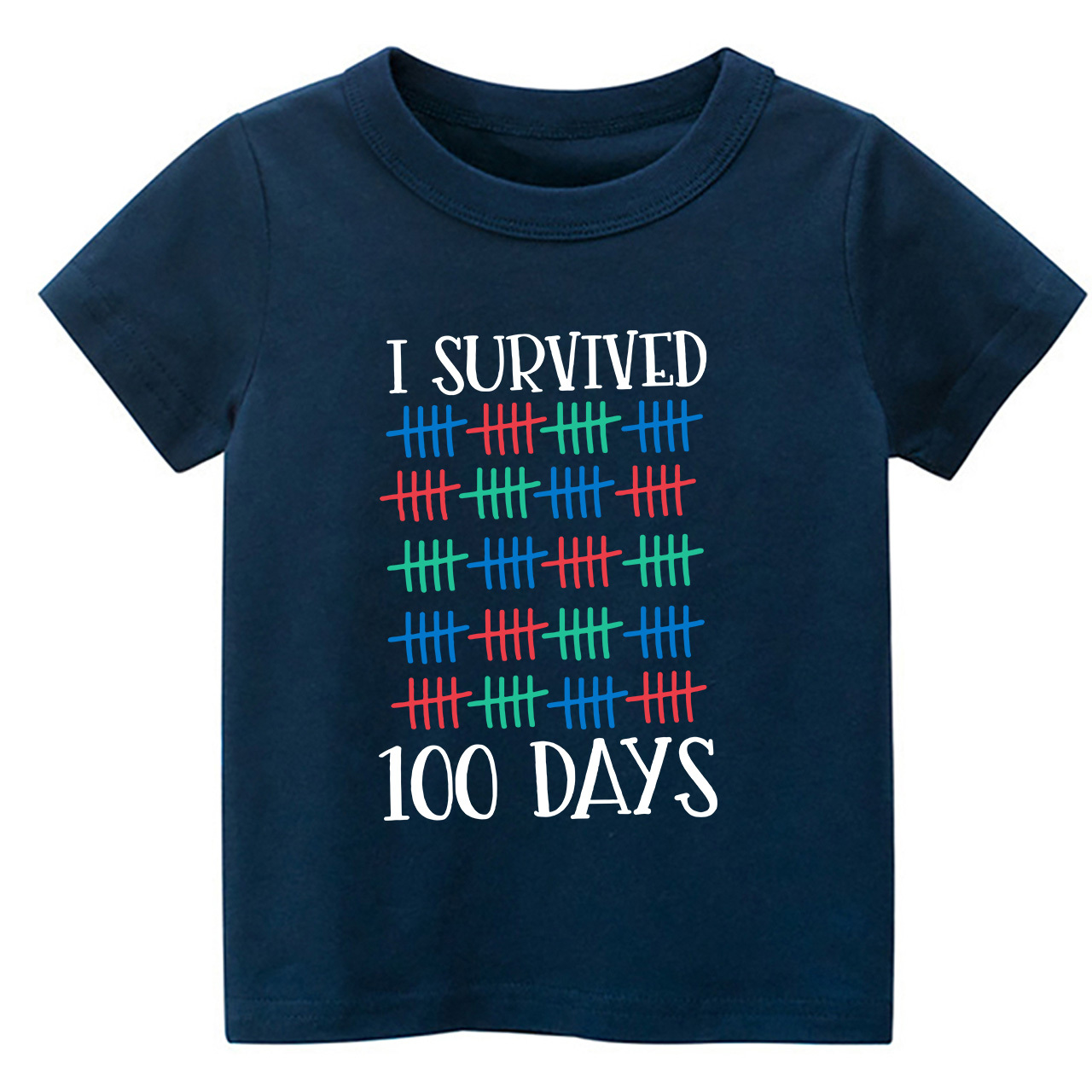 I Survived 100 Days Of School T-Shirt