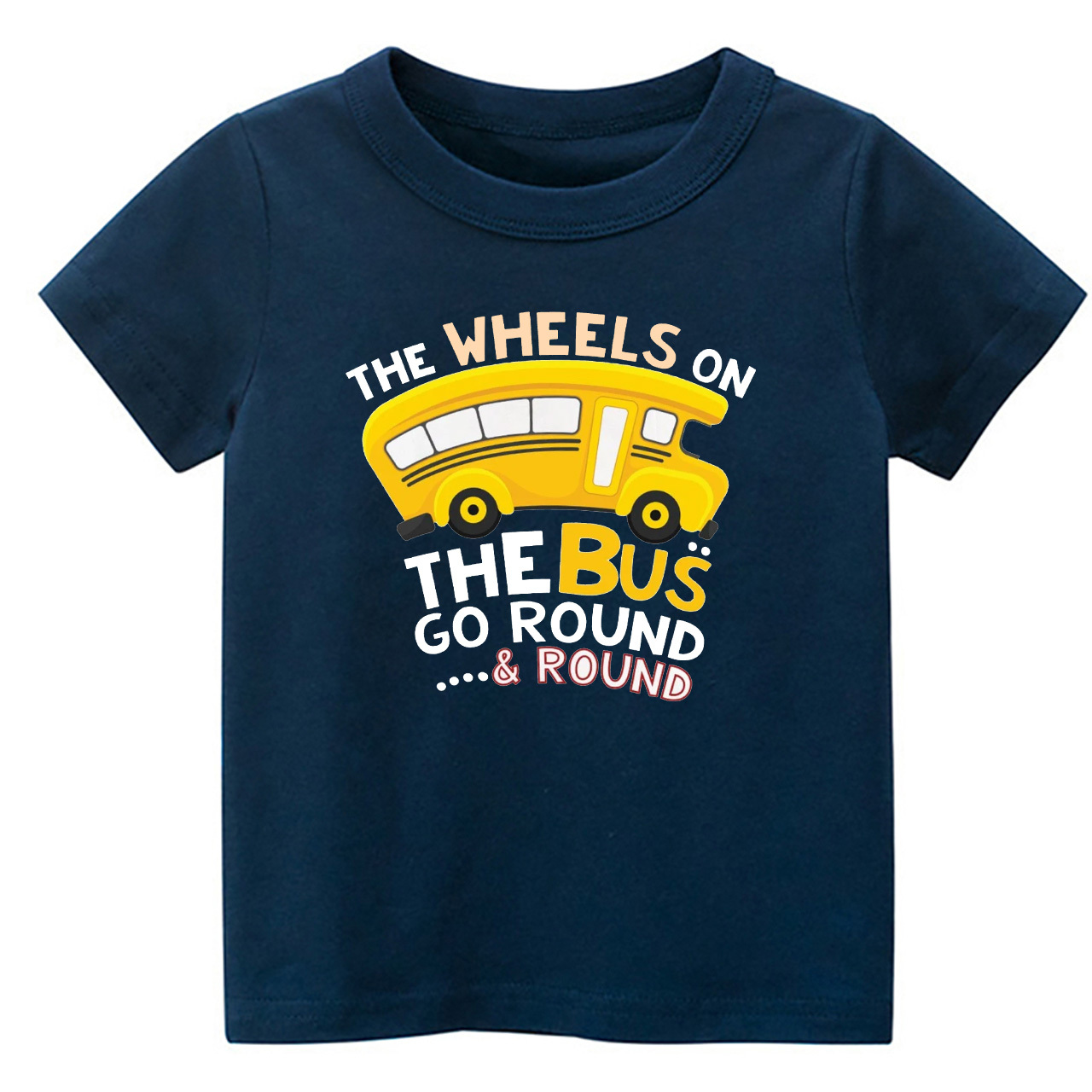 The WHEELS On The BUS Kids Shirt