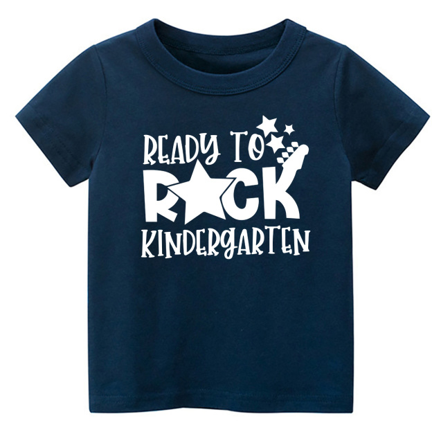 Ready To Rock Kindergarten Shirts For School Kids