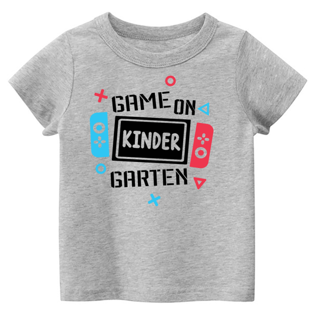 Natural Kindergarten Shirts For School Kids