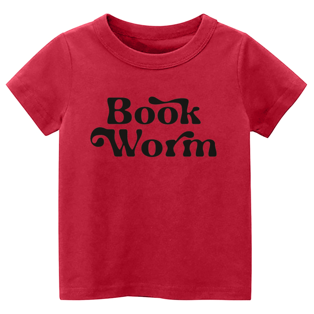 Book Worm Shirts For School Kids