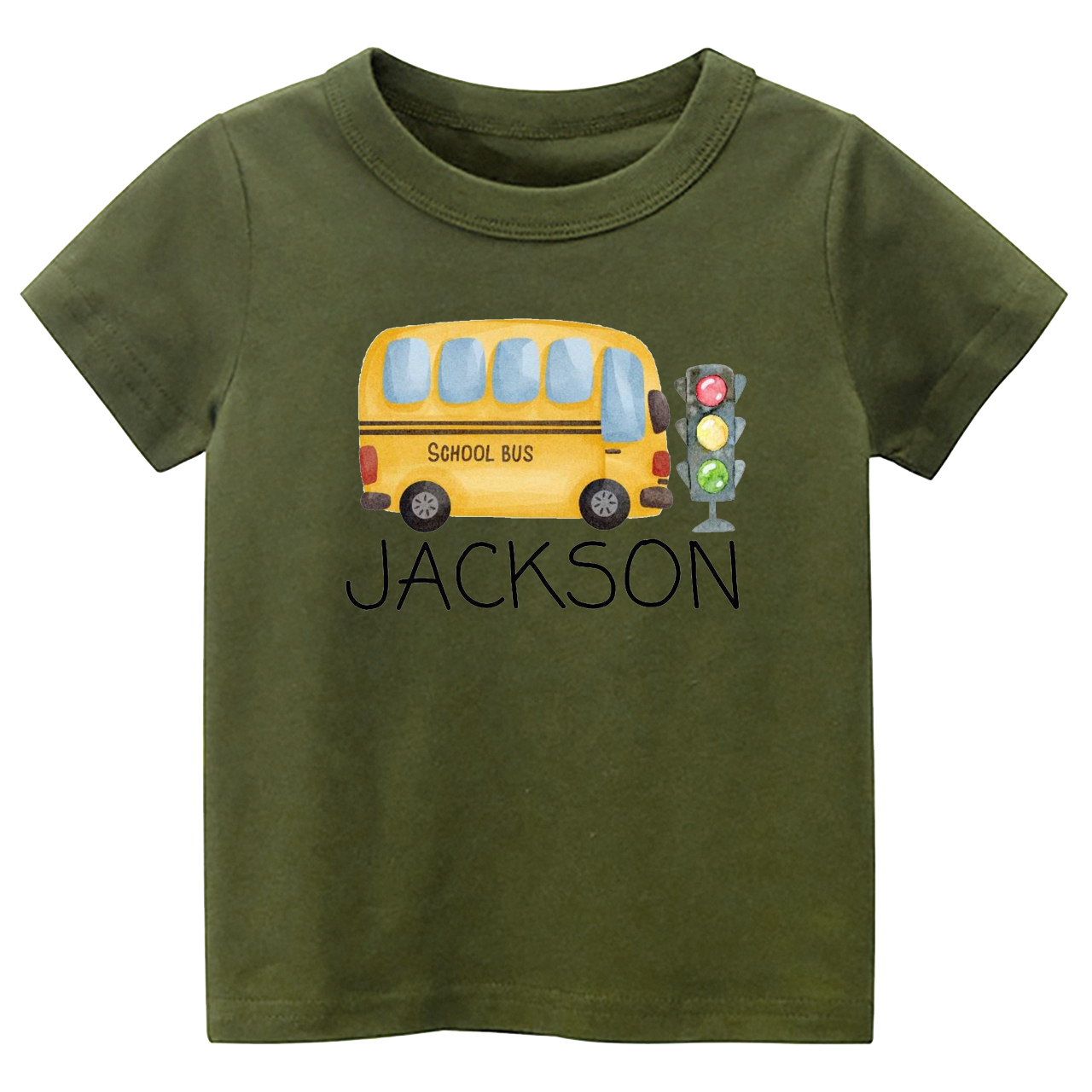 Personalized Bus Back To School Kids Shirts