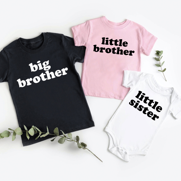 Brother&Sister Siblings Family Matching Tees