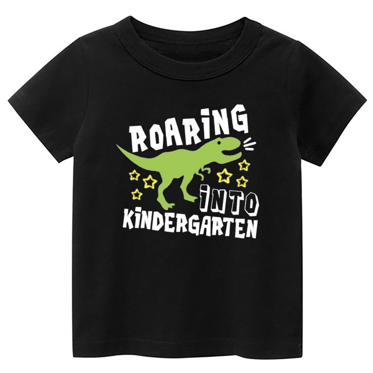 Roaring Into Kindergarten Back To School Kids Shirts