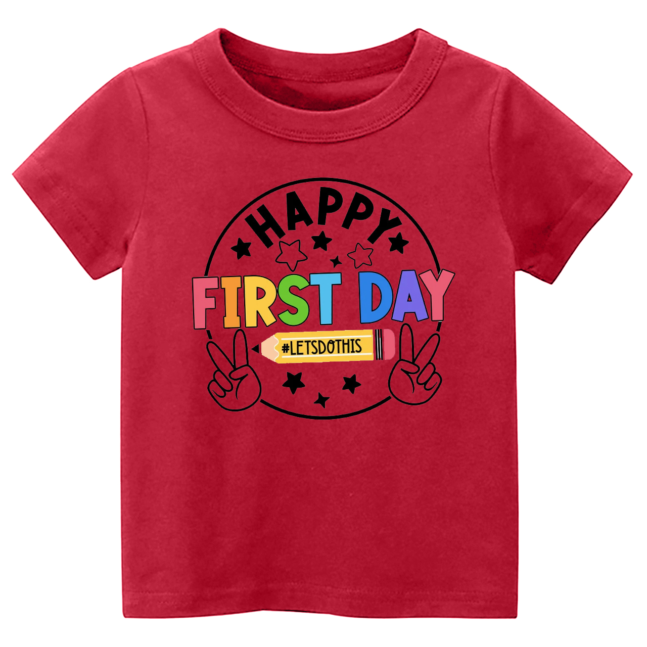 Lets Do This Happy First Day Of School Kids Shirts