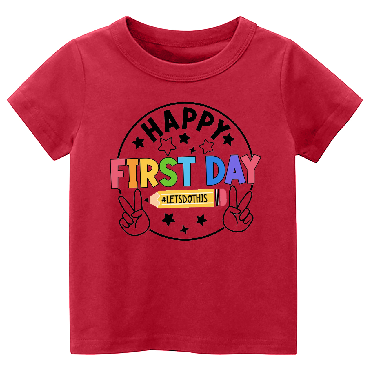 Lets Do This Happy First Day Of School Kids Shirts