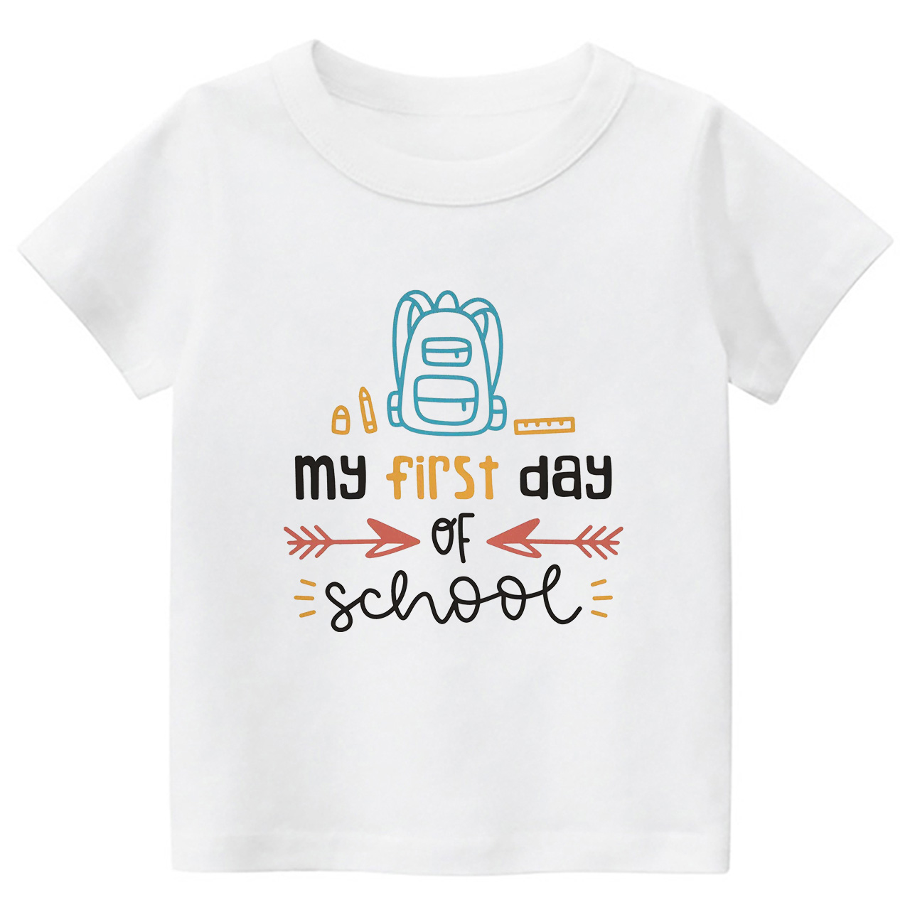 My First of School Funny Presents Kids T-shirts