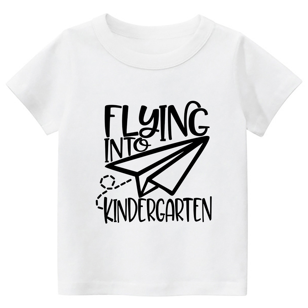 Flying Into Kindergarten School Kids T-shirts