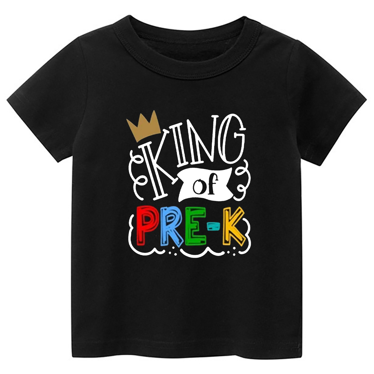 King Of Pre-K Back To School Kids T-shirts
