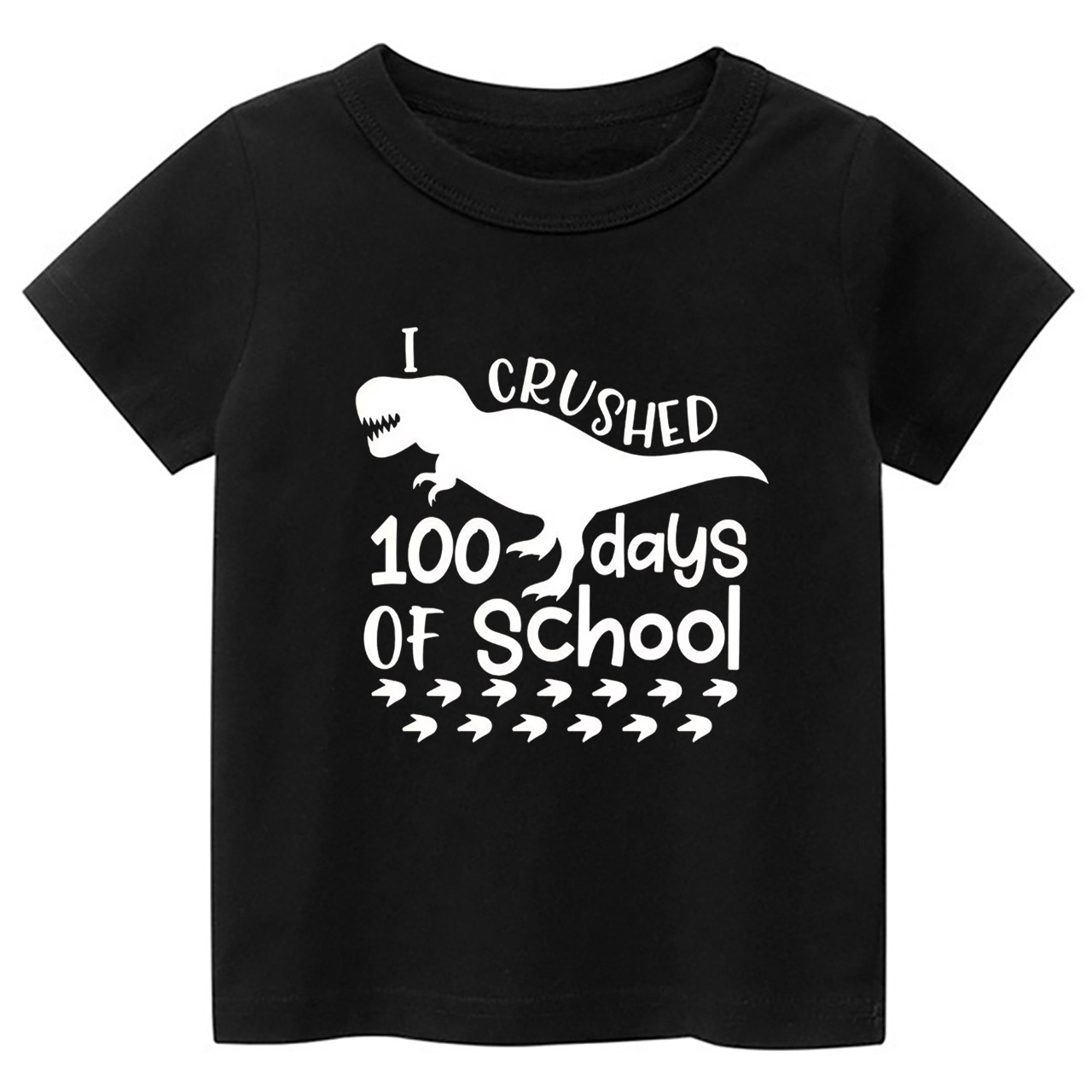 Dinosaur 100 Days Of School Celebration Shirts