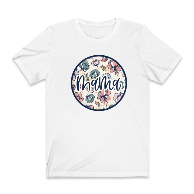 Mama Floral Watercolor T-Shirt