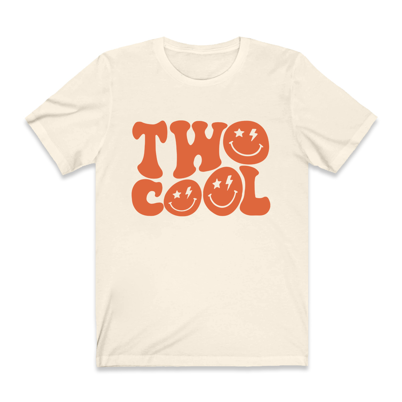 Two Cool Happy Face Retro T-Shirt