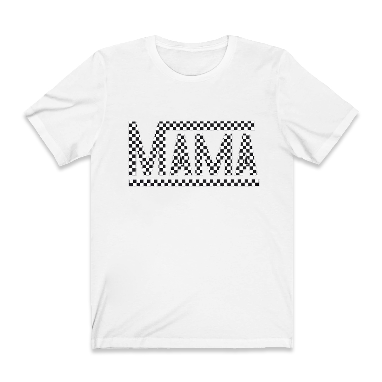 Checkered Mama Retro Shirt
