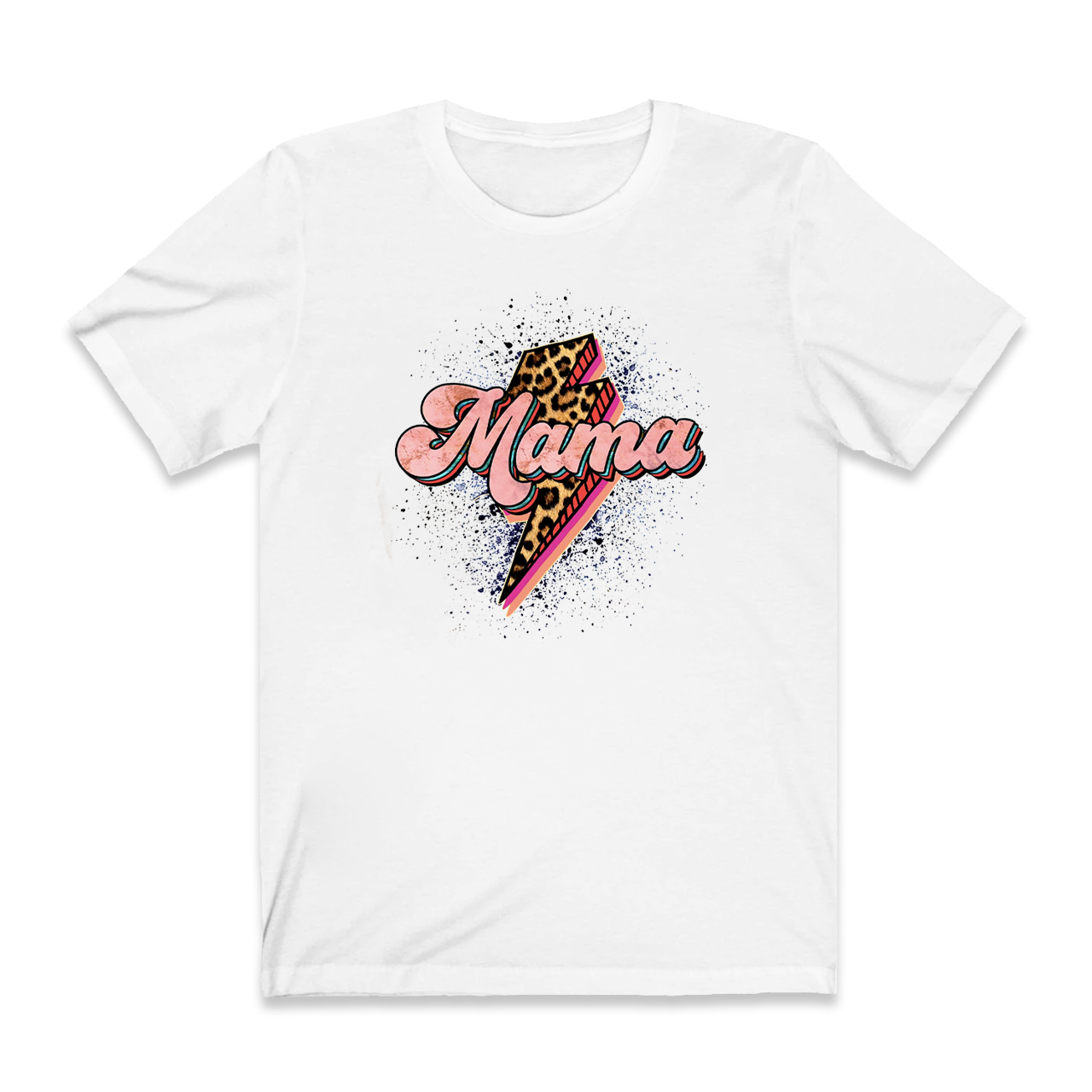 Leopard Momlife Mama Shirt