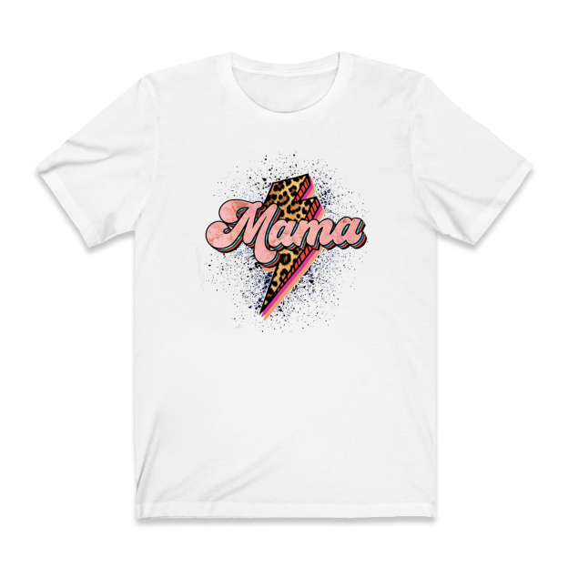 Leopard Momlife Mama Shirt