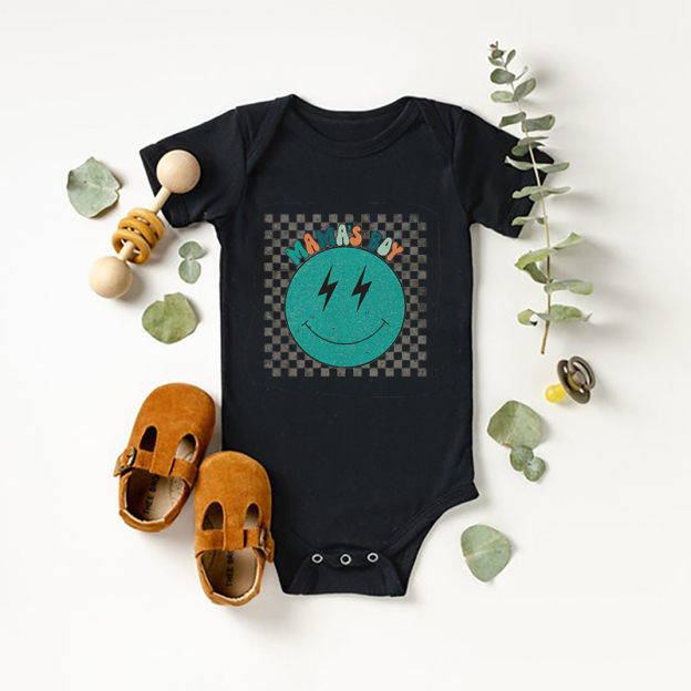 Mama's Boy Retro Baby Bodysuit