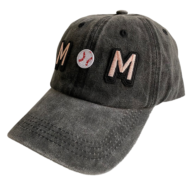 Baseball Mom Letter Embroidered Baseball Caps