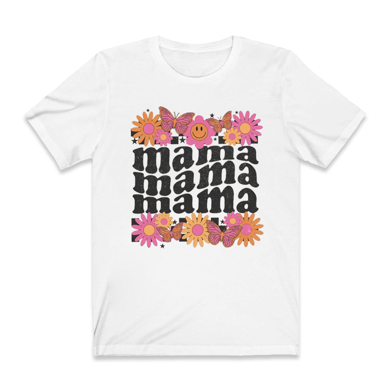 Floral Mama Shirt Retro Style
