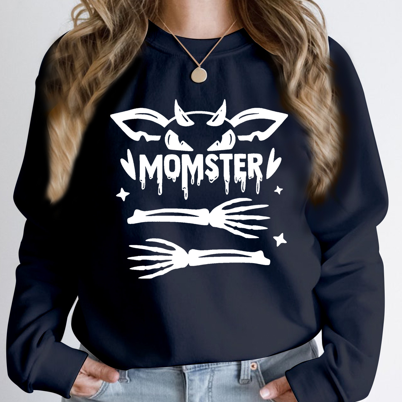 Halloween Momster Sweatshirt