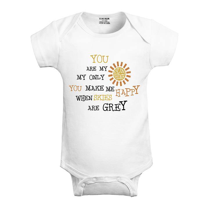 Baby Bodysuit (You Are My Sunshine)