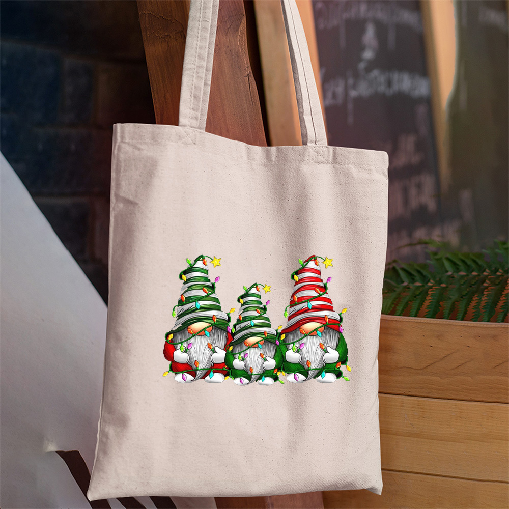 Gnomes Christmas Tote Bag