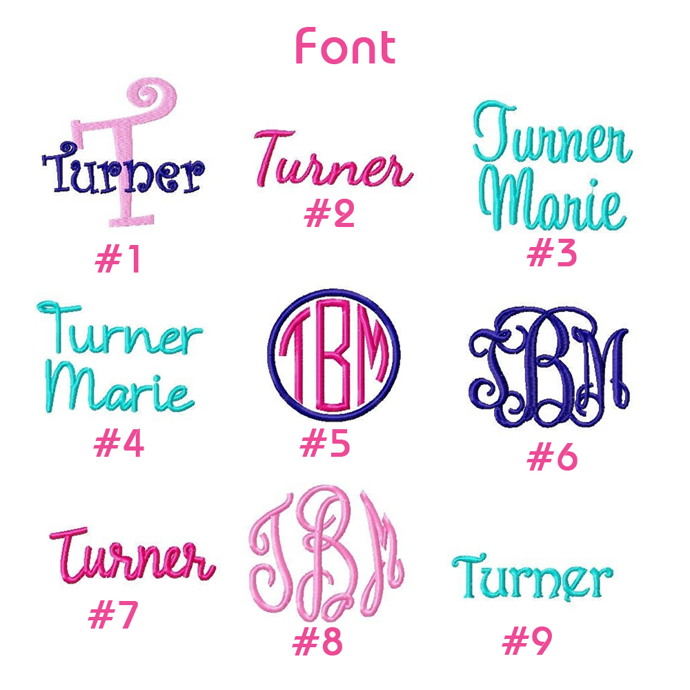 Personalized Baby Name Summer Embroidered Hat 