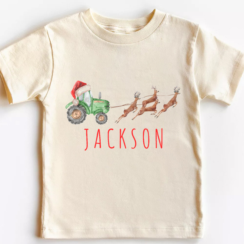 Hat on a Truck Toddler Christmas Shirt
