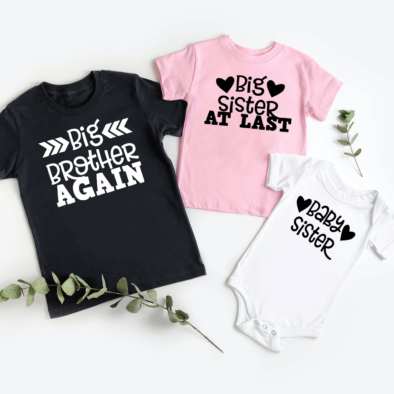 Personalized Siblings Family Matching Shirt