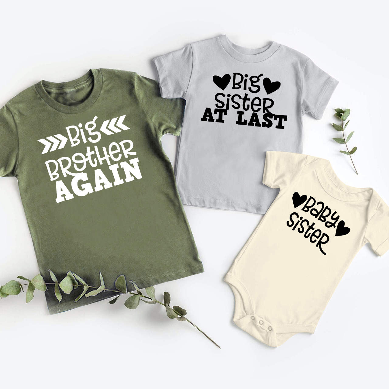 Personalized Siblings Family Matching Shirt