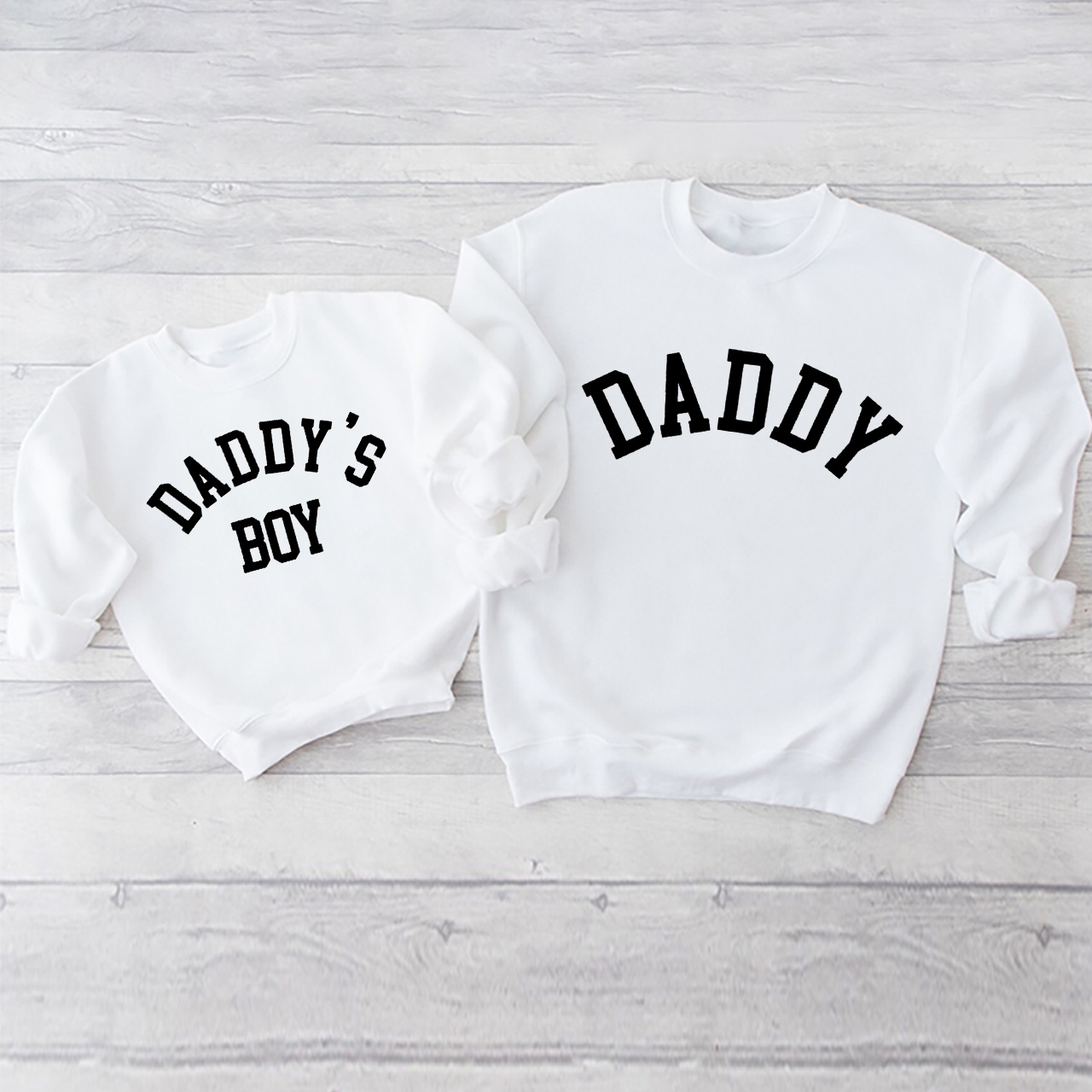 Daddy & Daddy's Boy College Sweatshirts