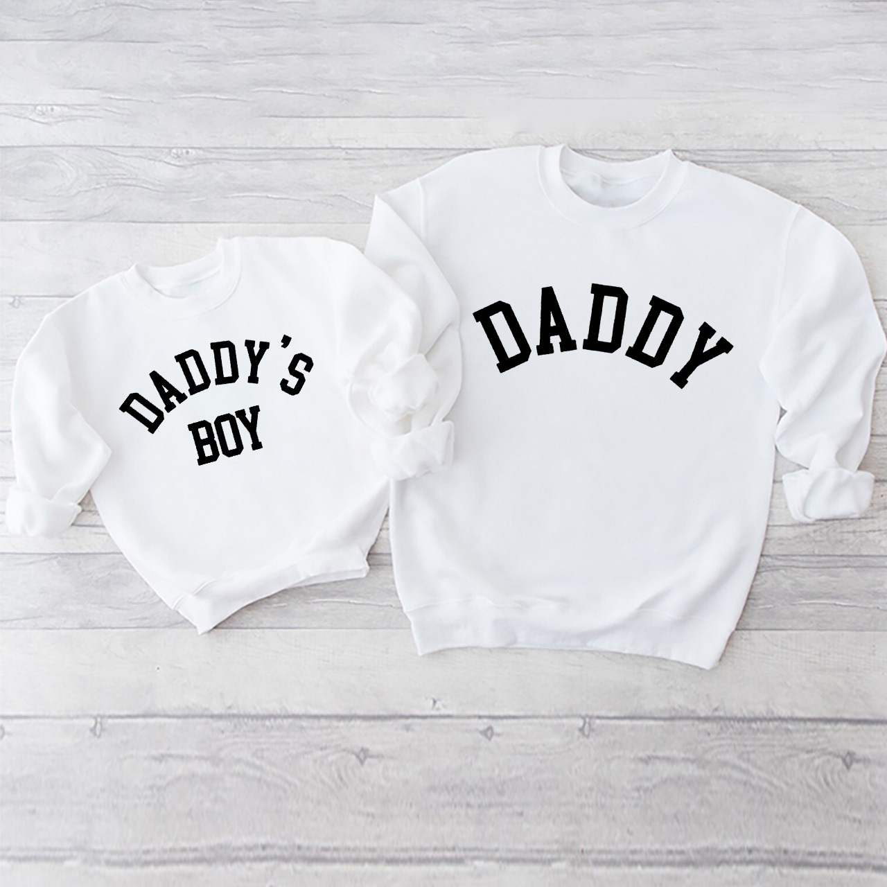 Daddy & Daddy's Boy College Sweatshirts