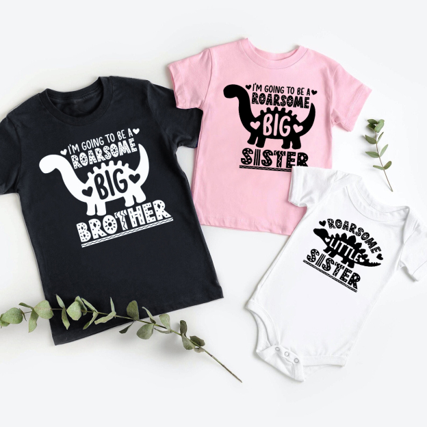 Personalized Dinosaur love Family Matching Shirt