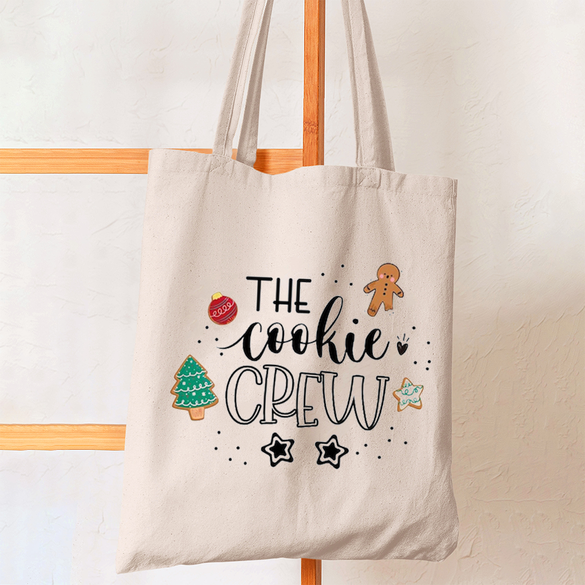 The Cookie Crew Christmas Tote Bag