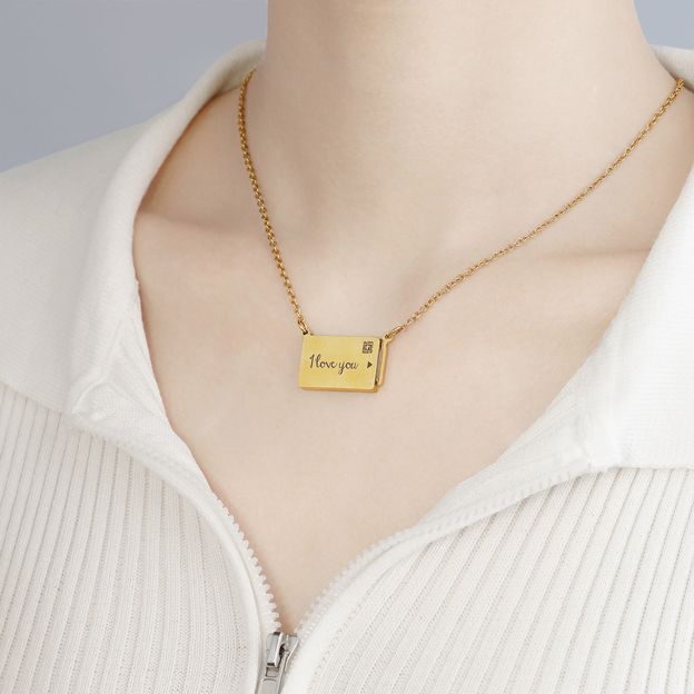 Personalized Photo Necklace