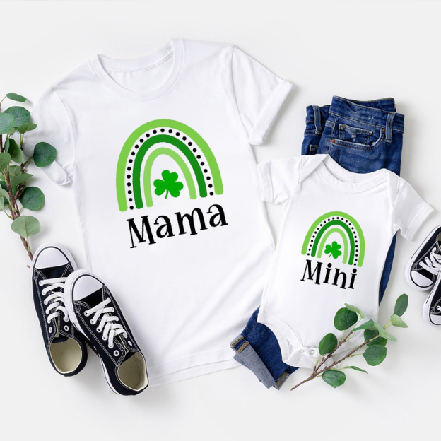 Mommy and Me St Patricks Day Matching Shirts