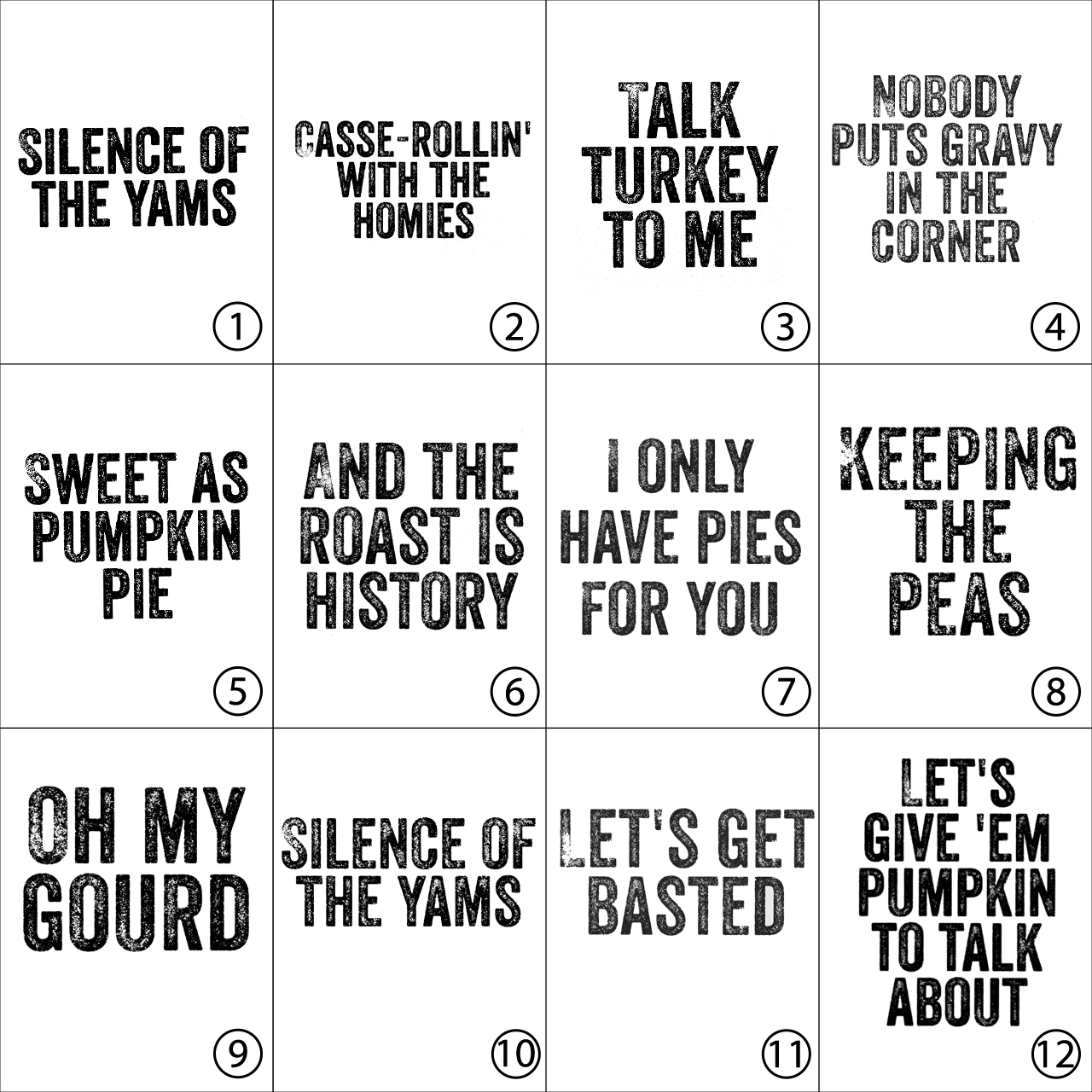 Thanksgiving Puns Friendsgiving Group Shirts