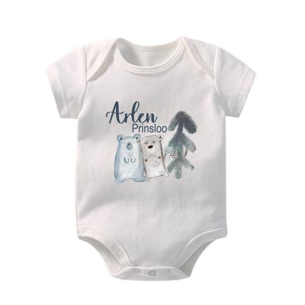 Hop Hop Easter Baby Bodysuit